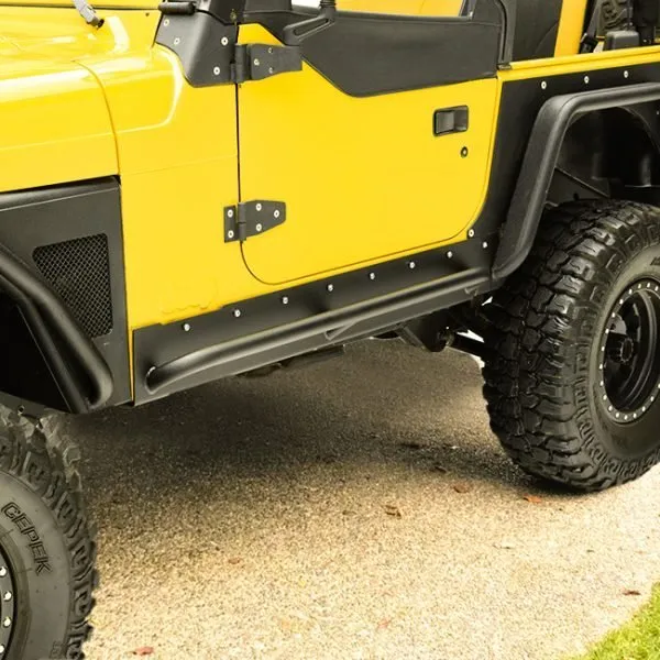 Jeep Wrangler TJ – Evolution Rocker Guard with Rivet