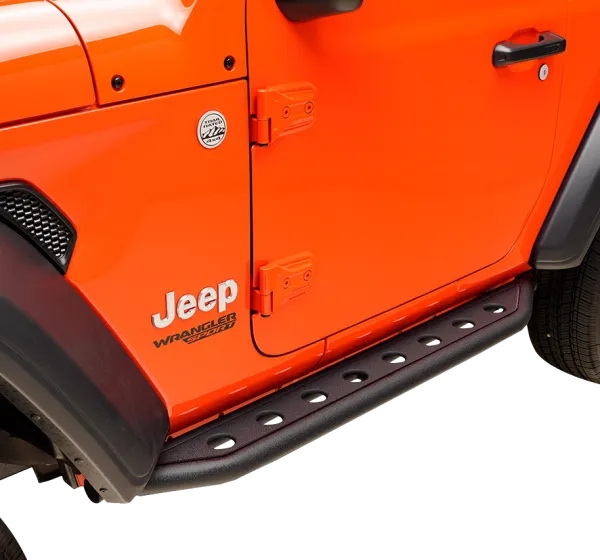 Jeep Wrangler JL – (2 Door) Tubular Dimple Die Rock Sliders/Running Boards